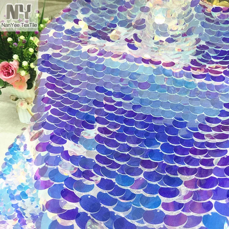 Nanyee Textile INS Pink Wall Decoration Photograph Sequin Backdrop Fabric