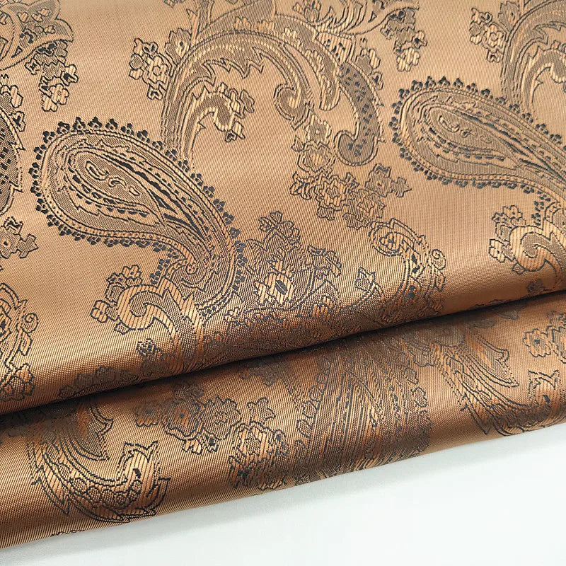 Factory Price 100% Polyester Custom Jacquard Fabric Customize Wholesale Jacquard Satin Fabric Suit Lining Fabric