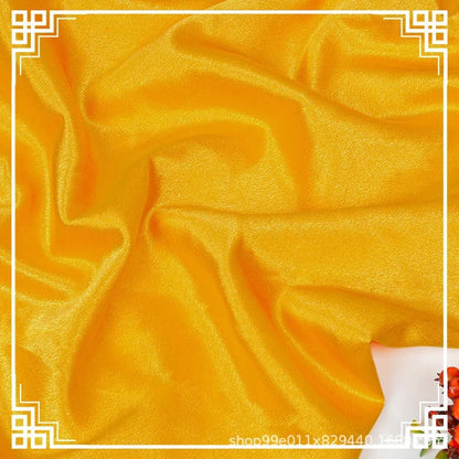 Crystal Satin Shinny Silk Fabric for Women's Stage Baseball Dress Fabric