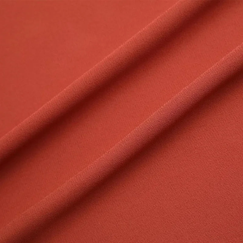 High Quality 75D Pearl Chiffon 100% Polyester Interlining Soft Cool Breathable Lightweight OEKO-TEX Certified Dress Fabrics for