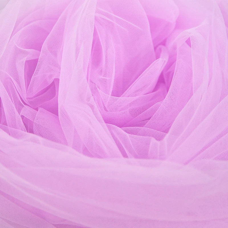 Wholesale Colorful 6420 Rachel Tulle Net TUTU Skirt Tulle Roll Dress Material Soft Nylon Tulle Mesh Fabric