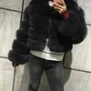 Elegant Short Length Artificial Fur Jacket for Women to Stay Cozy and Stylish During Cold Weather Days
