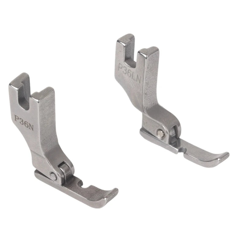 P36N P36LN Zipper Foot for Industrial 1-needle Lockstitch Sewing Machine JUKI BROTHER All Steel Sewing Accessories Cording Feet