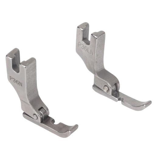 P36N P36LN Zipper Foot for Industrial 1-needle Lockstitch Sewing Machine JUKI BROTHER All Steel Sewing Accessories Cording Feet