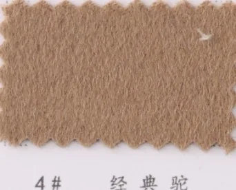 Wholesale Plain Dyed Women's Coat Use 148cm Width 620gsm Wool Fabrics for Winter