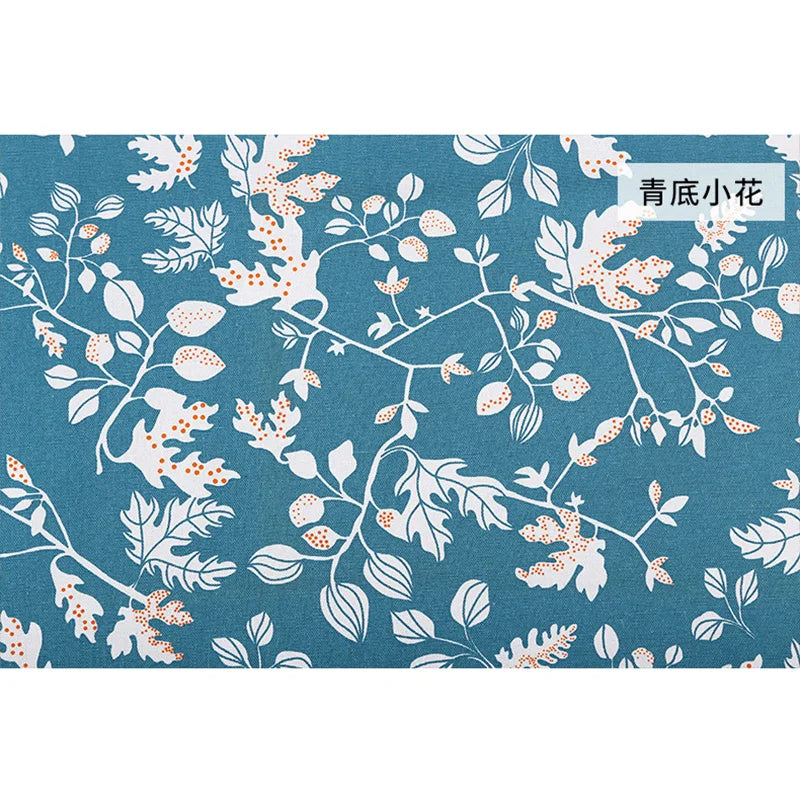 Wholesale Plant Printed Canvas Fabric for Luggage Tablecloths Curtains Sofas Sewing High-quality Thickened 10oz390G Canvas Cloth
