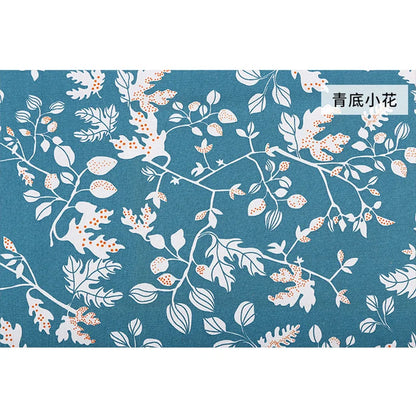 Wholesale Plant Printed Canvas Fabric for Luggage Tablecloths Curtains Sofas Sewing High-quality Thickened 10oz390G Canvas Cloth