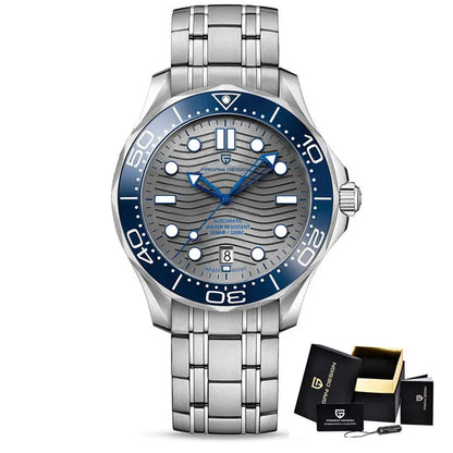 2022 PAGANI DESIGN 007 Men Luxury Mechanical Watches Sapphire Crystal 200M Diver Waterproof Sports NH35A Watch Montre Homme 1685