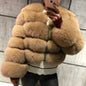 Elegant Short Length Artificial Fur Jacket for Women to Stay Cozy and Stylish During Cold Weather Days