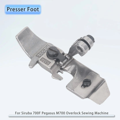 Presser Foot for Industrial Overlock Sewing Machine P253E/F374  201230C Siruba 700F Pegasus M700 Apparel Parts Accessories