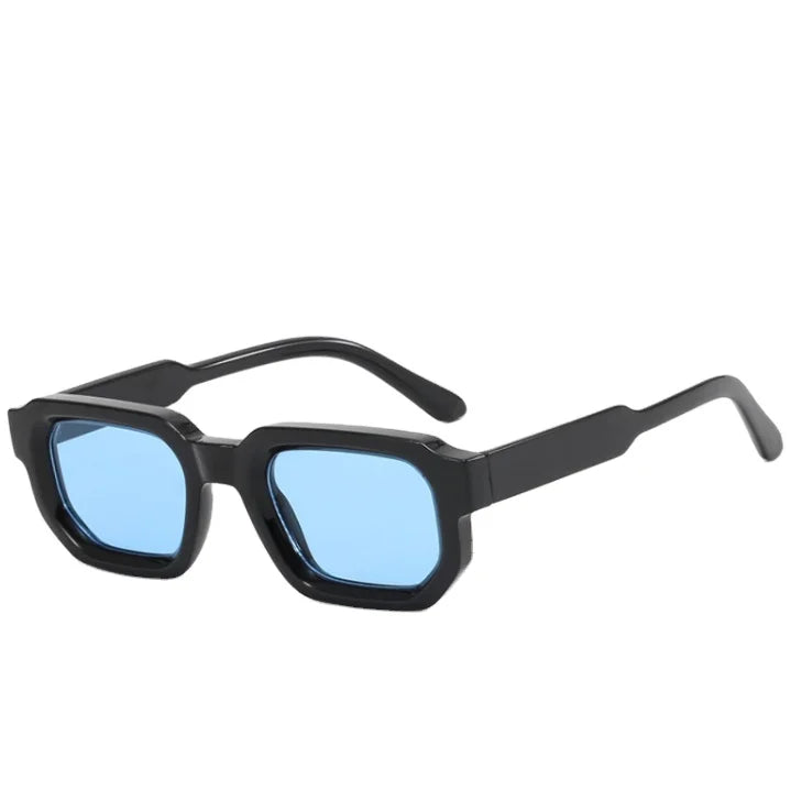 2026 Custom Logo Sun Glasses for Women Thick Frame Sunglasses Black Frames Glasses Square Shades for Men