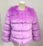 Elegant Short Length Artificial Fur Jacket for Women to Stay Cozy and Stylish During Cold Weather Days