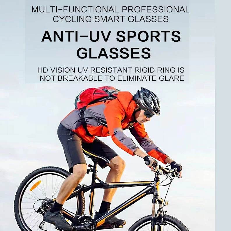 G02 Smart  Glasses Anti-UV Lightweight 36.9g BT Call Music Stereo UV400 Polarized Lens BT5.3 Smart Glasses 2025