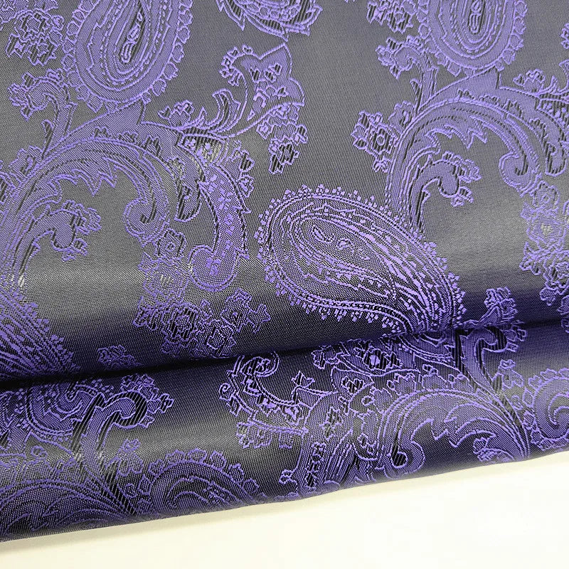 Factory Price 100% Polyester Custom Jacquard Fabric Customize Wholesale Jacquard Satin Fabric Suit Lining Fabric
