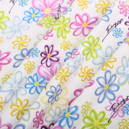 Wholesale Plant Printed Canvas Fabric for Luggage Tablecloths Curtains Sofas Sewing High-quality Thickened 10oz390G Canvas Cloth