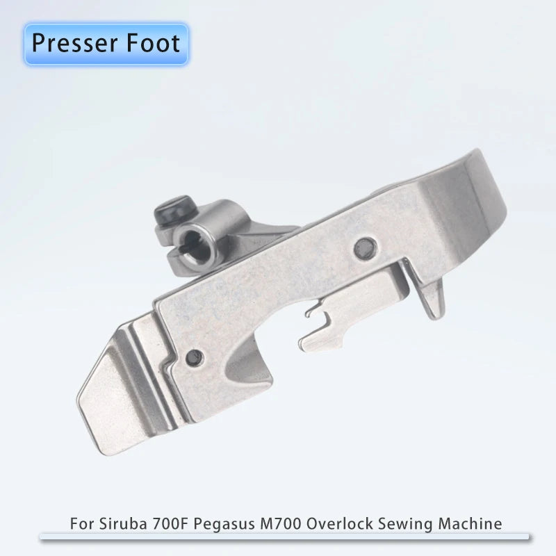 Presser Foot for Industrial Overlock Sewing Machine P253E/F374  201230C Siruba 700F Pegasus M700 Apparel Parts Accessories