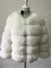 Elegant Short Length Artificial Fur Jacket for Women to Stay Cozy and Stylish During Cold Weather Days
