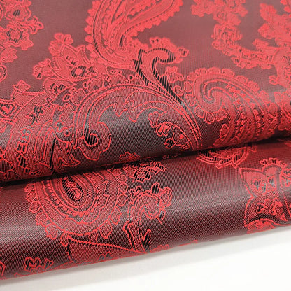 Factory Price 100% Polyester Custom Jacquard Fabric Customize Wholesale Jacquard Satin Fabric Suit Lining Fabric