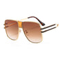 Retro Fashion Steampunk Metal Shades Sunglasses Sun Glasses Oversize Sunglasses Women and Men