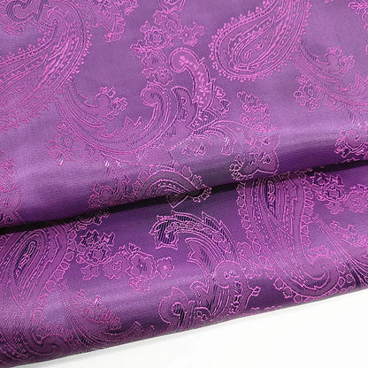 Factory Price 100% Polyester Custom Jacquard Fabric Customize Wholesale Jacquard Satin Fabric Suit Lining Fabric
