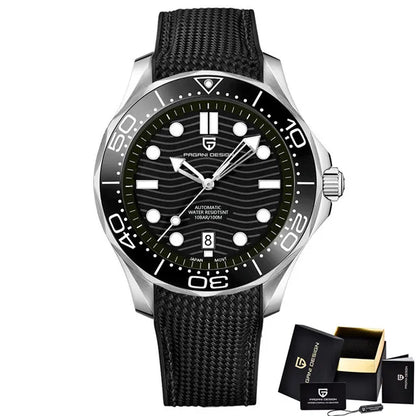 2022 PAGANI DESIGN 007 Men Luxury Mechanical Watches Sapphire Crystal 200M Diver Waterproof Sports NH35A Watch Montre Homme 1685