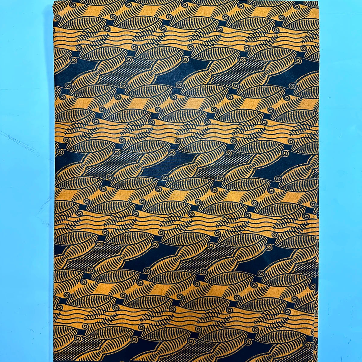 Hot Sales 100% Cotton African Real Wax Printed Fabric Premium Double Faced Cotton Dobby Rib for Boys Shirts Other Clothing Items