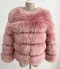 Elegant Short Length Artificial Fur Jacket for Women to Stay Cozy and Stylish During Cold Weather Days