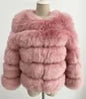Elegant Short Length Artificial Fur Jacket for Women to Stay Cozy and Stylish During Cold Weather Days