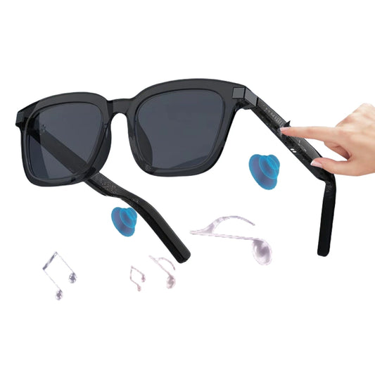 Fashion Wireless Headset Bluetooth Smart Glasses Anti-blue Sunglasses Music Sports Phone Navigation Voice Women Men