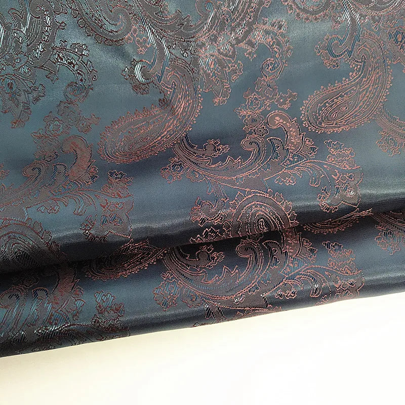 Factory Price 100% Polyester Custom Jacquard Fabric Customize Wholesale Jacquard Satin Fabric Suit Lining Fabric