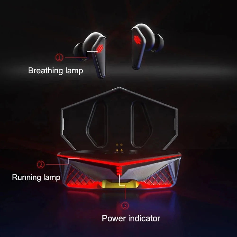 K98 Comfortable Wearing Gaming On-ear & Over-ear Wireless BT TWS In-ear Headphones Running Sport Headset Earbuds with Microphone