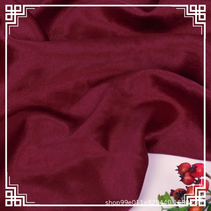 Crystal Satin Shinny Silk Fabric for Women's Stage Baseball Dress Fabric