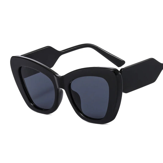 525 Fashion Jelly Color Oversized Sunglasses Women Vintage Gradient Wide Frame Eyewear Men Brand Designer Sun Glasses