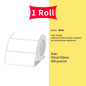 Marklife P50/S2/D100/D200 White Sticker Papers Waterproof Paper Adhesive Label Anti-Oil For Mini Portable Thermal Printer