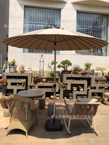 Cross-border outdoor  mid-column  outdoor sun  camping  courtyard leisure  B & B garden