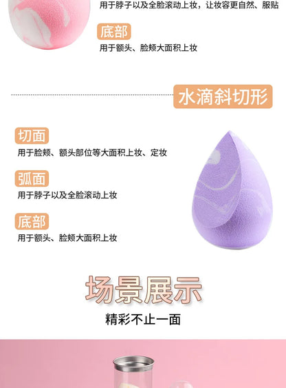 Makeup Blender Cosmetic Puff Makeup Sponge Cushion Foundation Powder Sponge Beauty Tool Women Make Up Accessories