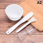 1X Women Face Mask Mixing Bowl Set Girls Facial Skin Care Mask Mixing Tools Kit