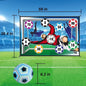 Soccer Game Mat Set Outdoor Indoor Soccer Toys Multiplayer Football Goal Shooting Leisure Sport Fun Indoor and Outdoor