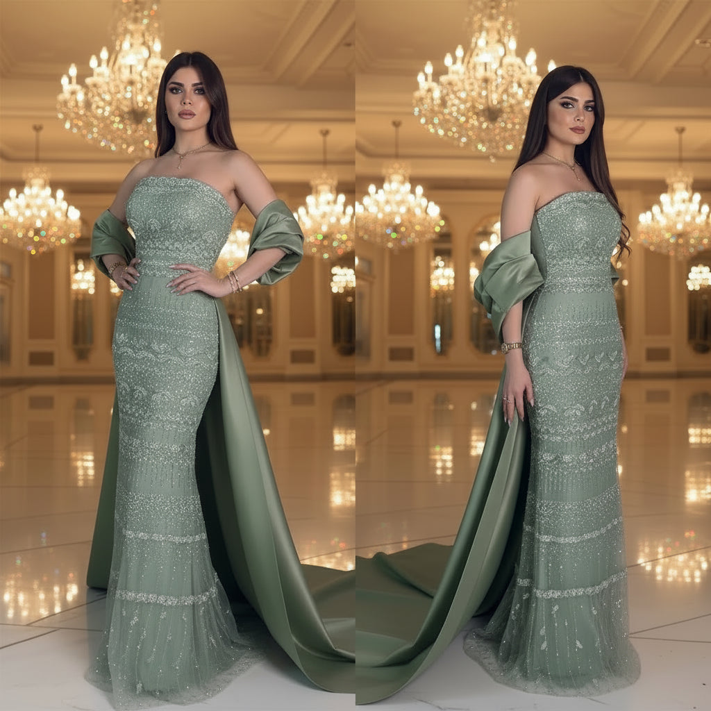 The Luxe Arabic Gala Dress