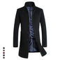 Oversized Men's Wool Overcoat 5XL High Quality Business Casual Winter Jacket Coat Men Clothing Woolen Coats A2F6009