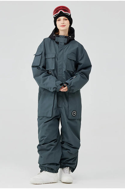 Men and Women Snow Wear, Snowboarding Suit, Snow Ski Jumpsuit, Ski Suit Overalls, Snow Outfit, Ski Suit Adult, Colorful SnowSuit