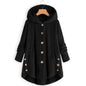 Women's Warm Coats Wool&blends  Autumn Winter Coat Women Warm Teddy Bear Coat Wool Jacket Female Plush Coat Hooded Plus Size 5XL