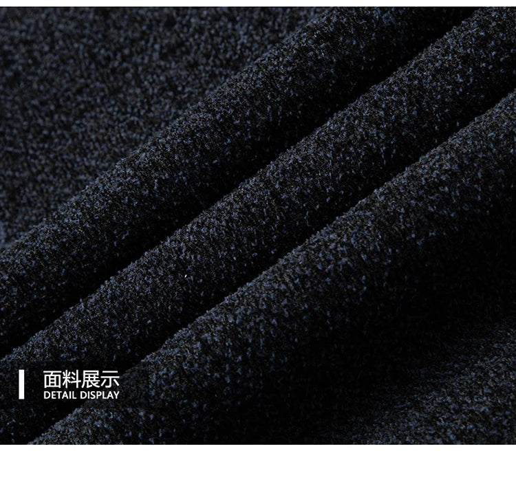 2024 Men Woolen Coats Men's business Casual Trench Coat Winter Coat with wool inner Man Autumn and Winter Wool Coat for Men