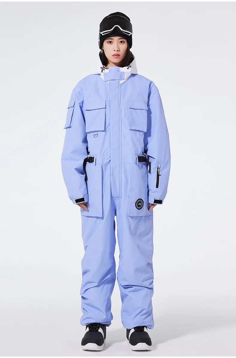 Men and Women Snow Wear, Snowboarding Suit, Snow Ski Jumpsuit, Ski Suit Overalls, Snow Outfit, Ski Suit Adult, Colorful SnowSuit