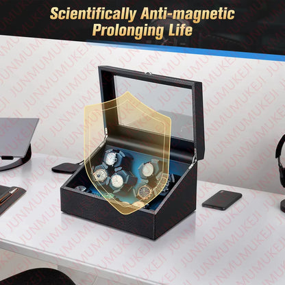 Watch Winders Box for Automatic Watches Box 6 watches Rotate Stand