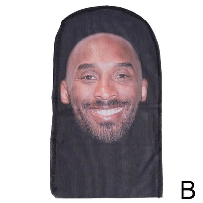 Full Face Mask Celebrity Ball-game Star Face Mask Simulation Kanye Shiesty Mesh Mask For Men Party Supplies Cosplay Props Novel
