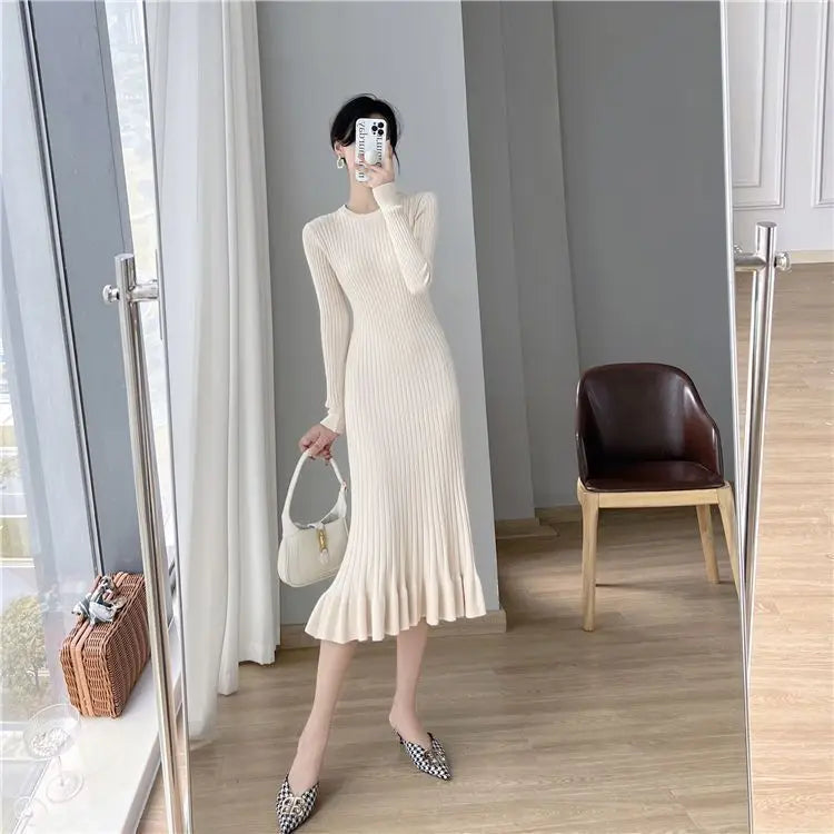 Dresses for Women Black Evening Clothes Knitted Sexy Daring Robe White Woman Dress Pink Maxi Long Crochet Retro Cotton Vintage