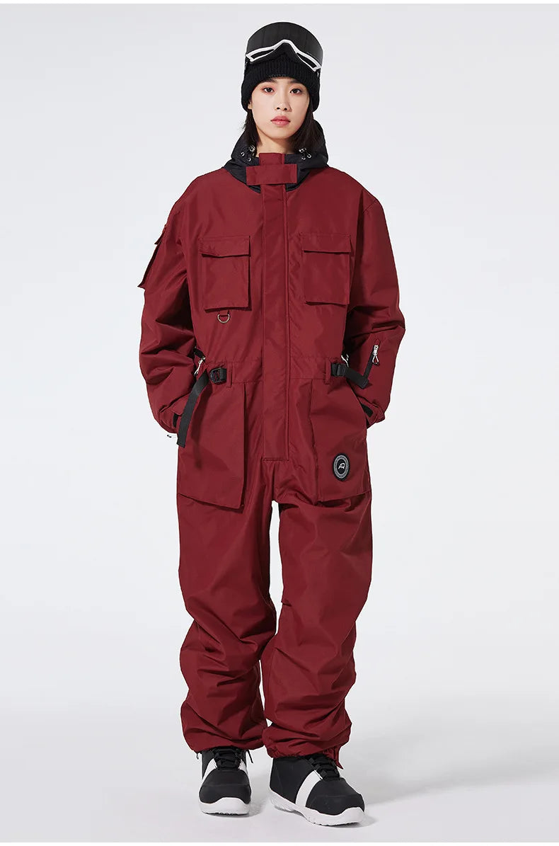 Men and Women Snow Wear, Snowboarding Suit, Snow Ski Jumpsuit, Ski Suit Overalls, Snow Outfit, Ski Suit Adult, Colorful SnowSuit