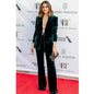 2024  Women's Suit Velvet 2-Piece Set (Jacket + Pants) Fashionable  Suit Women's Suit Elegant Slim Business