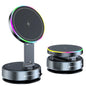 15W Vacuum Suction Magnetic Wireless Charger Car Phone Holder Mount 360 degree Rotatable Compatible with Smartphones for iPhone